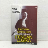 Image of Berbekal Seribu Akal Pemerintahan Dengan Logika